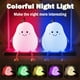 thumbnail image 2 of Luz nocturna para niños, linda lámpara de silicona con forma de pera para bebés y niños pequeños, luz nocturna de frutas para niños y niñas (pera), 2 of 5