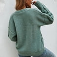 thumbnail image 6 of Kilaqueen Chunky Cardigan Sweaters for Women Button Down Long Sleeve V-Neck Cable Knit Sweater 2025 Fall Winter Trendy Outwear Coats, 6 of 6