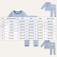 thumbnail image 4 of UAYOTSE Boys Soft Pajama Set Kids Toddler 6 12 18 24 Months 2T 3T 4T 5T 6T fit Pjs Breathable Sleepwear Nightwear Size 9-10 Years, 4 of 7