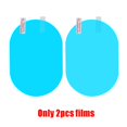 thumbnail image 1 of Pegatinas transparentes para espejo retrovisor de coche, 10 Uds., 100x150mm, con toallitas impermeables, película impermeable antivaho, accesorios para automóviles zhangyuxiang LED, 1 of 2