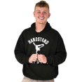 thumbnail image 3 of Handstand Posse Lets Play Gymnastics Men's Big & Tall Graphic Hoodie Brisco Brands 2X, 3 of 5