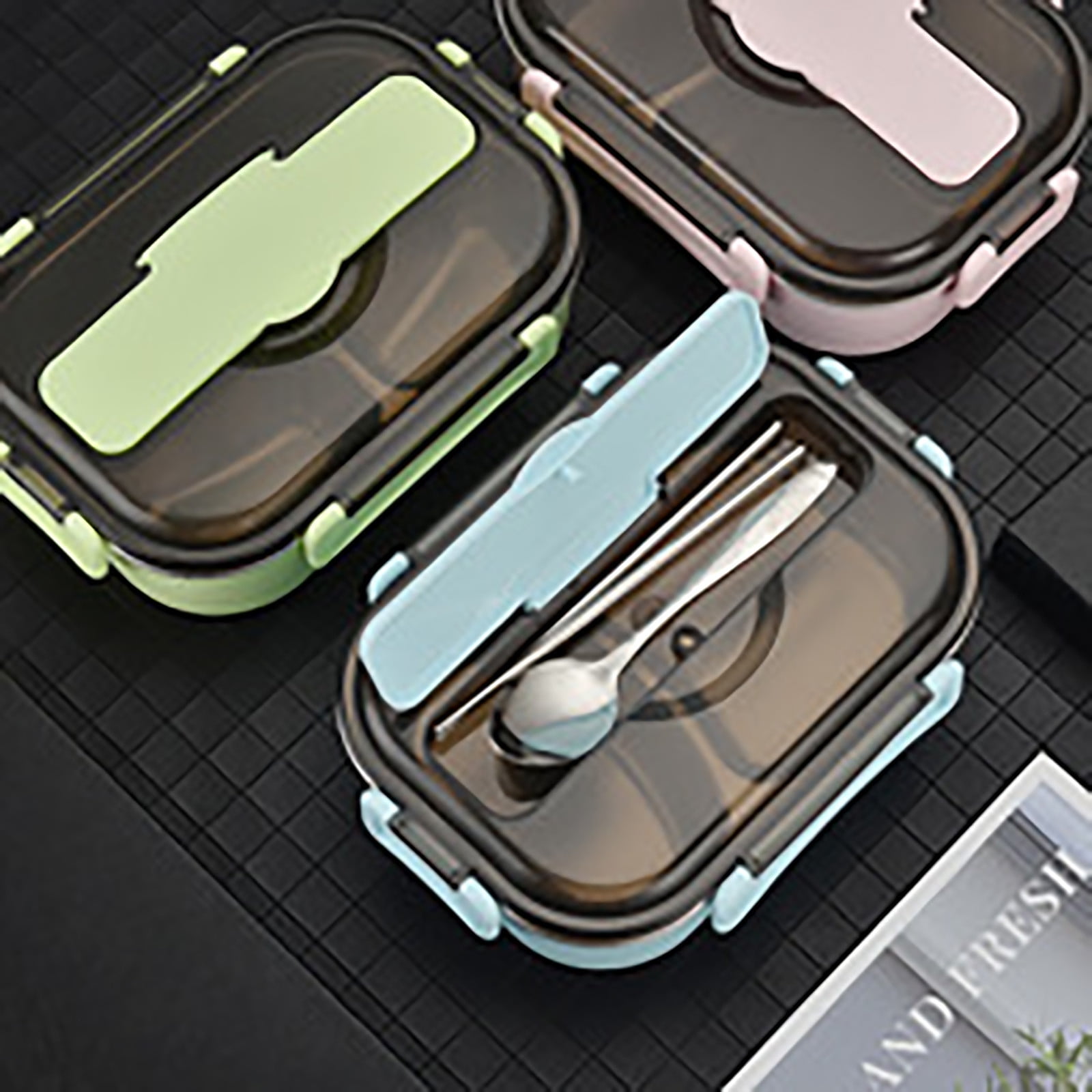 Clearance! Bento Box & Adults | RuWeoMaa 304 Stainless Steel Insulated Lunch Box with Removable Compartments, Leak-Proof Snack Containers for Travel & Meal Prep