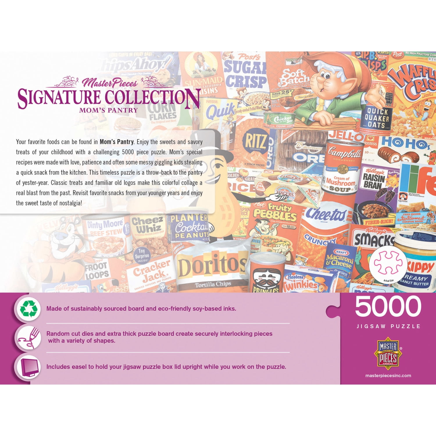 MasterPieces 5000 Piece Jigsaw Puzzle - Mom's Pantry - 40"x60"