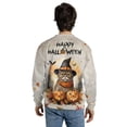 thumbnail image 5 of Happy Halloween Exotic Shorthair Witches Hat Pumpkin Carving All Over Print 3D Sweatshirt Unisex Merch Cat Lover Kitten Owner Gifts - 02019, 5 of 6
