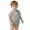 Dark Gray, variant on Girls Romper Solid Color Short Sleeve Romper Beach School Party Toddler Clothes Newborn Onesies Dark Gray 9 Months-12 Months