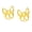 Gold, variant on French Bulldog Dog Earrings for Women Frenchie Love Puppy 14KT Gold Plated Stainless Steel Stud Ginger Lyne