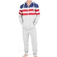 thumbnail image 1 of SkylineWears Combinaison à Capuche Mode Homme une Pièce Pyjama une Pièce Sans Pieds, 1 of 2