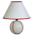 thumbnail image 2 of Lampe de Table en Céramique Baseball, 2 of 2