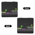 thumbnail image 2 of Qekee Geometry Dash Print Compact Makeup Mirror Folding Mini Pocket Mirror Portable Hand Mirror Double-Sided 2 x 1x Magnification for Woman Girls-Square, 2 of 9