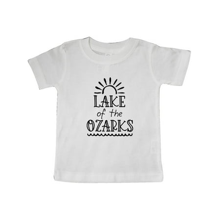

Inktastic Lake of the Ozarks Sun and Lake Gift Baby Boy or Baby Girl T-Shirt