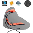 thumbnail image 4 of 2X Hanging Chair Cover - Hanging Protective Cover Waterproof Anti-Dust Oxford Fabric Rocking Chair Rain Cover, 4 of 5