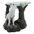 thumbnail image 5 of Ebros White Wolf Howling Electric Oil Burner Tart Warmer Statue Night Light, 5 of 7