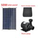 thumbnail image 2 of Bomba de agua solar de 50 W y 12 V, bomba de agua solar de silicio monocristalino, funcionamiento continuo, bajo nivel de ruido, 4 minutos de CC para calentador de agua, lavavajillas, caravana kaili Sencillez, 2 of 4
