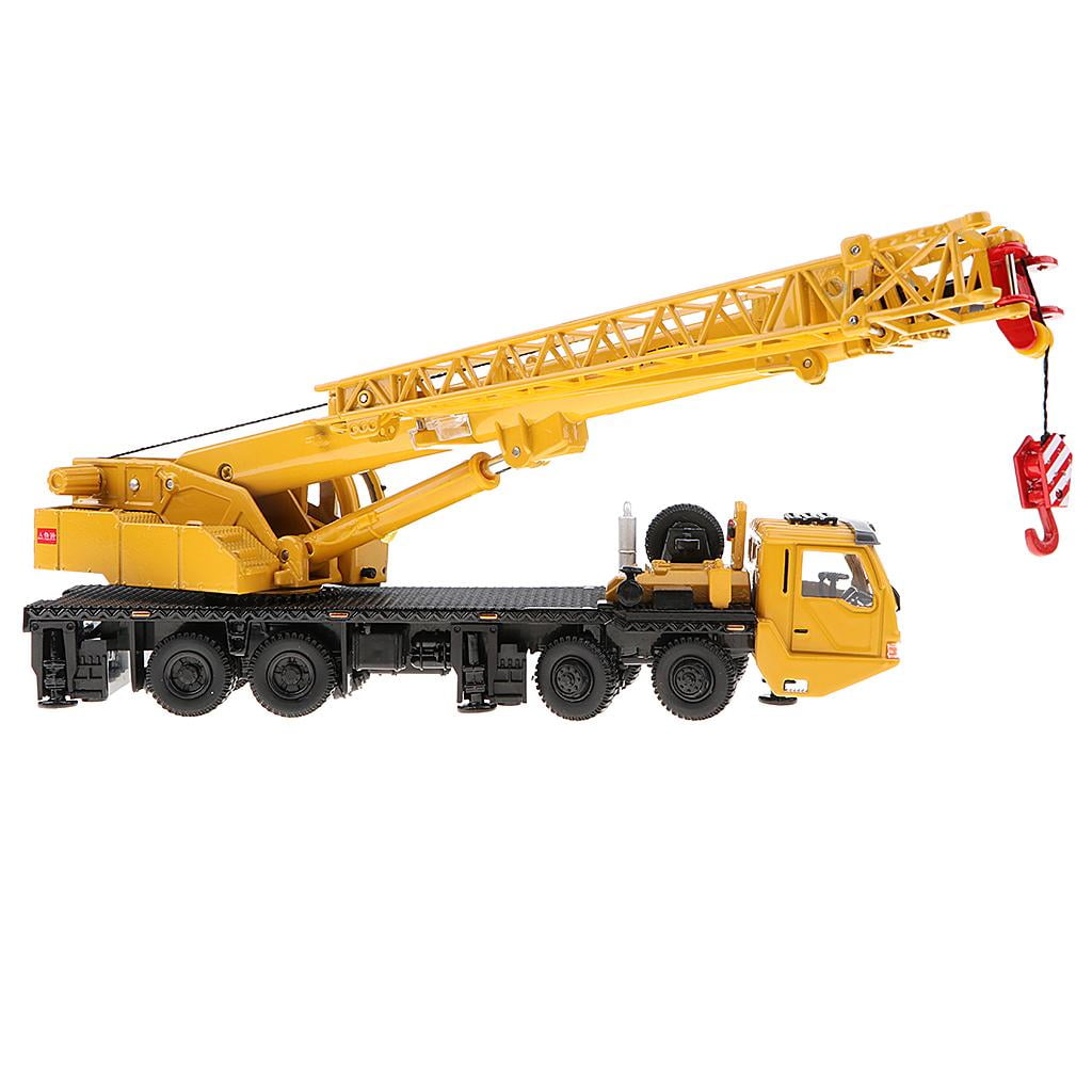 Diecast cars : 55 Alloy Sliding Construction Crane Model toys, Children's Educational Toys 19.49 x 4 inch