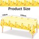 thumbnail image 5 of Hermoso mantel de plástico con temática de festival de abejas, mantel desechable, mantel de plástico para picnic, fiesta, vajilla desechable, 5 of 9
