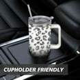 thumbnail image 7 of Silver Gradient Leopard Print 40 Oz Tumbler with Handle Lid and Straw, Stainless Steel Double Walled Vacuum Insulated Cup, Cute Birthday Gifts Tumbler for Women Men Friends, 7 of 7