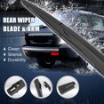 thumbnail image 2 of Trasero Limpiaparabrisas Escobilla Brazo Kit Reemplazo 310 mm para Coches SUV Unique Bargains Juego de brazo de escobilla de limpiaparabrisas trasero, 2 of 8
