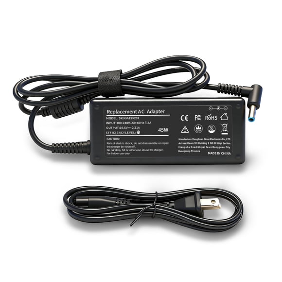 Cargador portátil JIONR de 45 W de repuesto para HP Elitebook x360