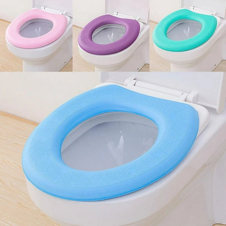 Rubber on sale toilet seat
