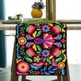thumbnail image 5 of CIYISON Mexico Linen Table Runner Floral Themed Party Decor Kitchen Dining Tablecloth, 5 of 20