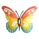 thumbnail image 2 of Decoraciones de pared de mariposa perfecl esculturas colgantes decoración de pared naranja amarillo azul, 2 of 8