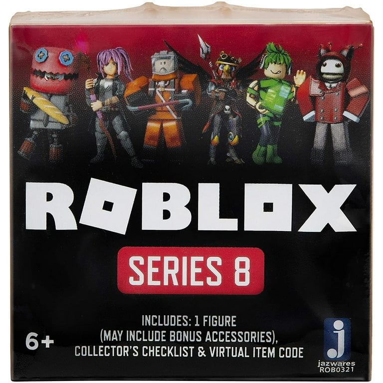 Roblox Action Collection - Series 8 Mystery Figure [Includes 1 Figure + 1  Exclusive Virtual Item] 