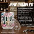 thumbnail image 5 of Biddlebee 12oz Insulated Stainless Steel Stemless Wine Tumbler, Desert Dreams, 5 of 11