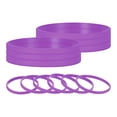 thumbnail image 1 of Uxcell 12Pcs Pulseras de Goma, Pulseras de Silicona de Color Sólido para Deporte/Entrenamiento/Baloncesto Hombres Mujeres Adolescentes [Púrpura], 1 of 6