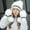 White, variant on iHPH7 Hat and Gloves for Women Winter Gloves and Hat Set Warm Hat and Gloves for Women Beanie for Women Skull Caps Winter Gloves Winter Hat and Gloves for Women Beige One Size