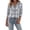 175# Blue, variant on Button down Shirts Womens Flannel Shirts Long Sleeve Casual Fall Plaid Top Shirt Lightweight Loose Fit Blouse Business Fashion Western Shackets Jacket Red 2XL