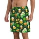 thumbnail image 2 of Fotbe St Patrick's Day10 Trajes de Baño Estampados para Hombre, Shorts de Verano de Secado Rápido, Ropa de Playa, Bañadores-Large, 2 of 6