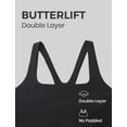 thumbnail image 3 of Sujetador deportivo CRZ YOGA Butterlift de doble forro negro XXS para mujer, 3 of 5