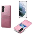 thumbnail image 1 of Carcasa rígida elegante KSQ para Samsung Galaxy S22 5G con ranuras para tarjetas dobles Oro rosa, 1 of 4