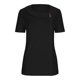 thumbnail image 4 of Tops de Mujer Casual Color Sólido Manga Corta Botón, Blusa Elegante para Primavera Verano Diario, 4 of 6