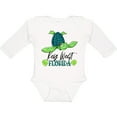 thumbnail image 3 of Inktastic Key West, Florida Happy Sea Turtle Boys or Girls Long Sleeve Baby Bodysuit, 3 of 5
