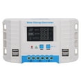 thumbnail image 1 of Panel controlador de carga solar PWM 10A para uso doméstico, carcasa de ABS, pantalla LCD, MG2430Z, 12 V/24 V, 1 of 14