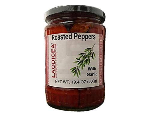Laodicea Roasted Peppers with Garlic