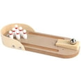 thumbnail image 3 of B Medium Wooden Desktop Bowling Game Toy Mini Sports Activity For Family Fun, 3 of 8