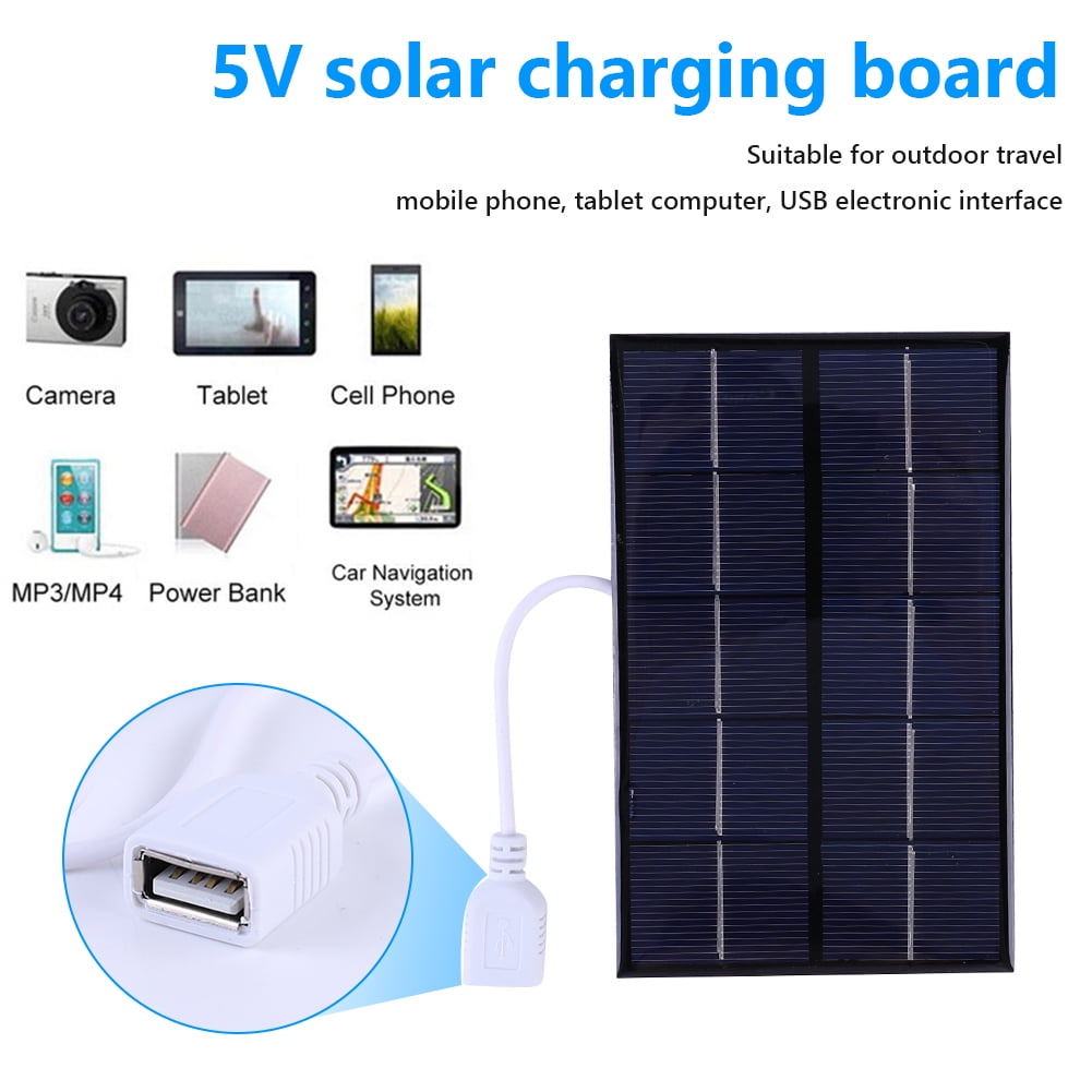5V 5W Solar Charging Panel Battery Power Charger Board kit For Mobile Phone MP3 