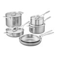 thumbnail image 1 of DEMEYERE Industry 5-Ply 10-pc Stainless Steel Cookware Set, 1 of 11