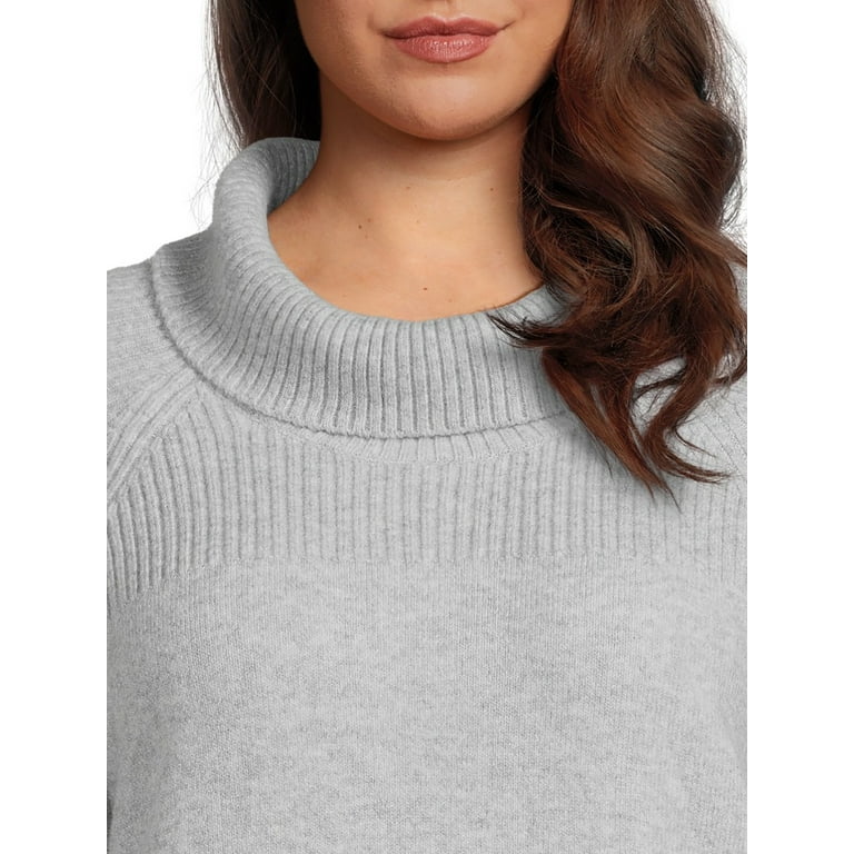 Plus cowl neck sweater hotsell