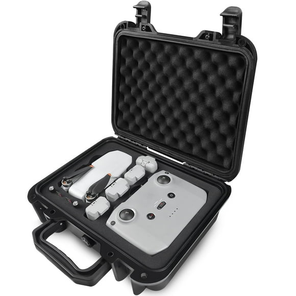 Lekufee Travel Waterproof Hard Case for DJI Mini 4K/DJI Mini 2 SE/DJI Mini 2 Drone and Accessories(Case Only)