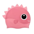thumbnail image 1 of Swim Cap Kid Silicone Swim Caps For Girls And Boys  Swimming Hats With Cartoon Sharks & Minnows Design, 1 of 12