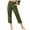Army Green, variant on Womens Trousers Back Pants Elastic Waist Linen Pants Casual Pants with Pocket 90s Pants for Women Women Plaid Pants Casual Women's Casual Pants for Work Women Yoga Pants with Pockets Casual