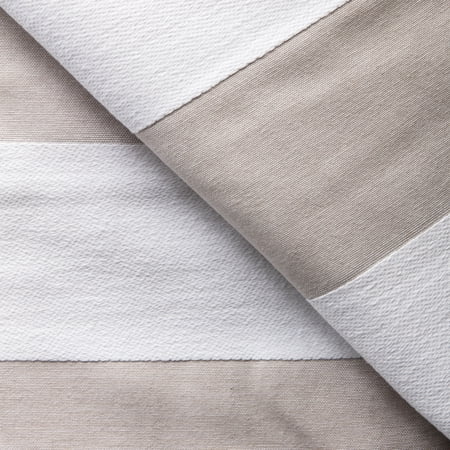 CGG Home Fashions Barrado Stripe Coverlet Taupe Queen
