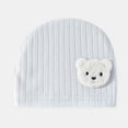 thumbnail image 3 of Gorro para bebé recién nacido, primavera y otoño, de 0 a 3 meses, de verano, para bebés, niños y niñas, gorro de protección de puerta halógena de algodón puro, gorro fetal para recién nacidos, 3 of 5