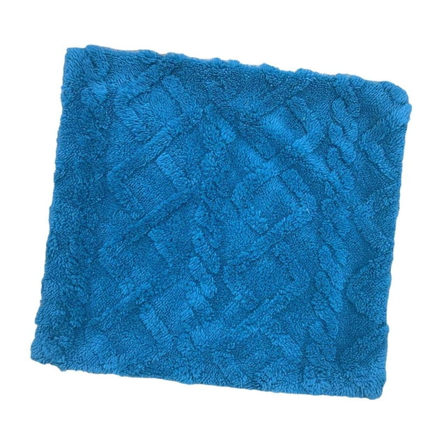 Funda de almohada decorativa para el hogar, suave, cuadrada, geométrica, esponjosa, para sofá, hotel, cafetería, dormitorio Azul