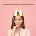 thumbnail image 4 of FOMIYES 24Pcs Paper Crown Celebration Hats Golden Crown Headbands Perfect for Wedding Birthday Party Photo Booth, 4 of 6