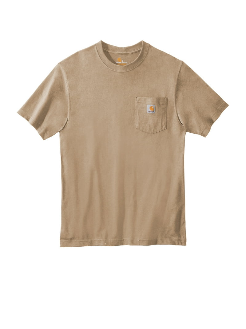 Carhartt Men's Loose Fit Heavyweight Logo Pocket Work T Carhartt Men's Loose Fit Heavyweight Logo Pocket Work T