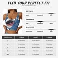 thumbnail image 6 of Lsque Great White Shark Printed Women'S Sports Bra, Compression, Moisture Wicking, High-Impact Sports Bra For Women,Supportive sports bra-X-Large, 6 of 9